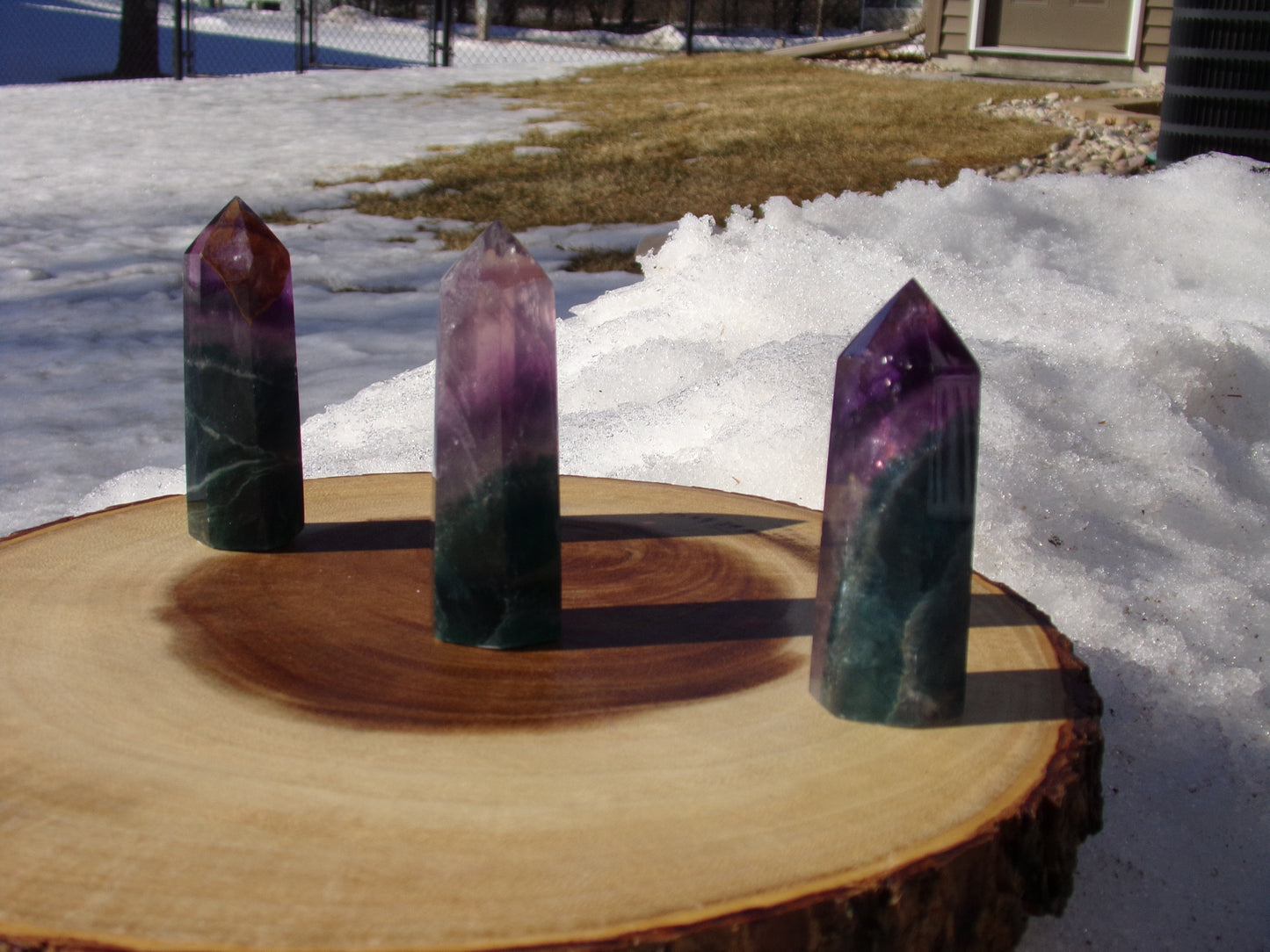 Rainbow Fluorite Towers