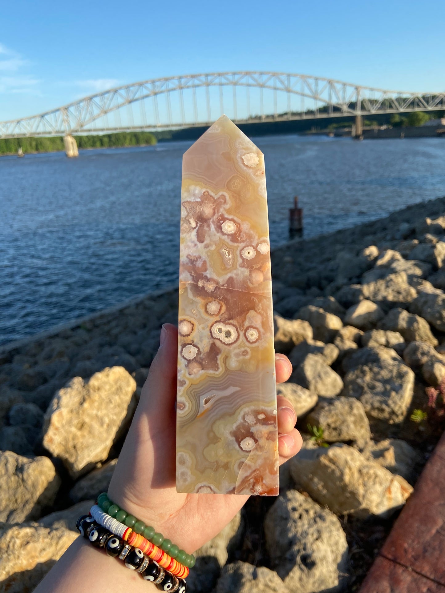 Flower Agate Tower