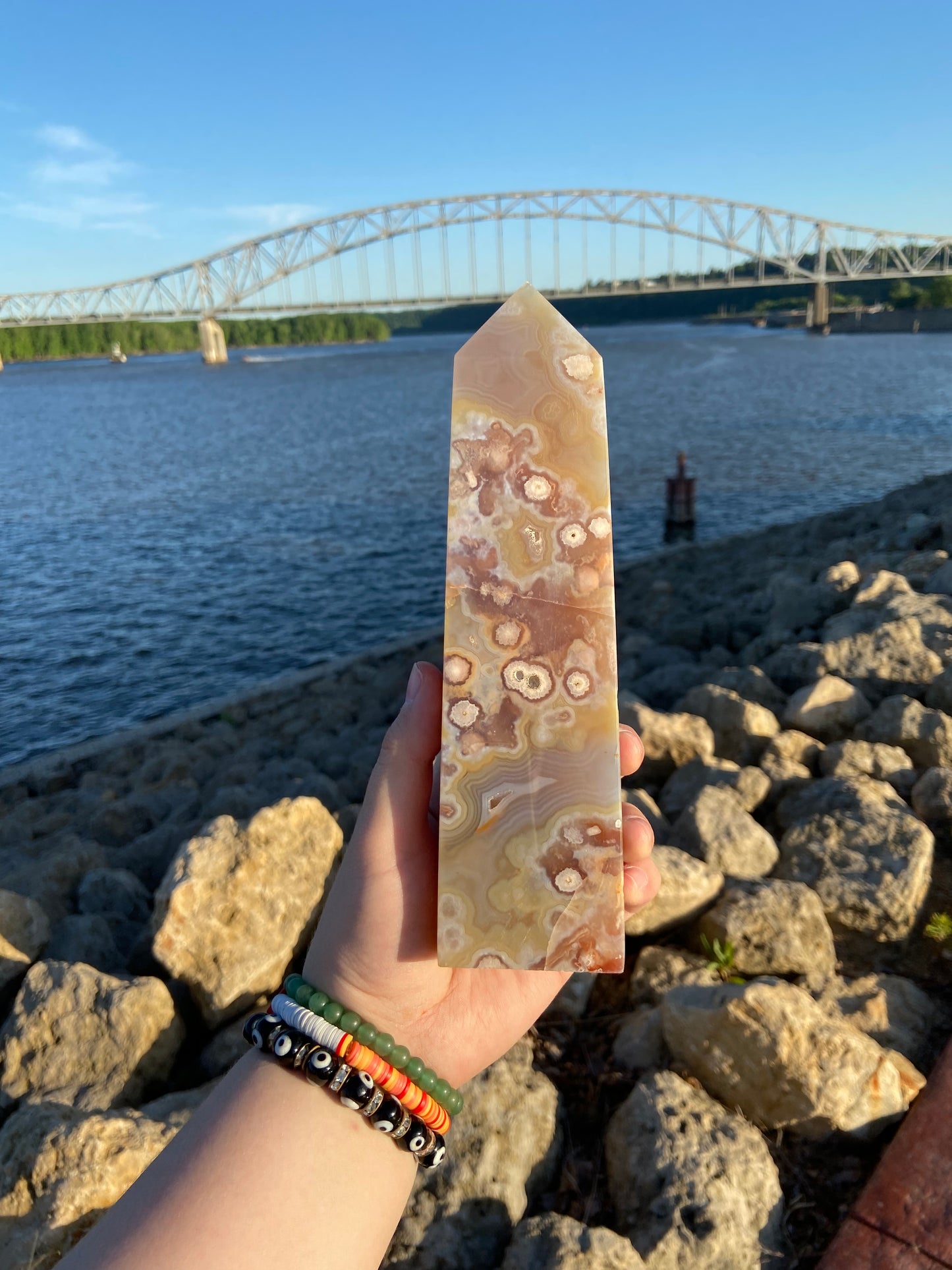 Flower Agate Tower