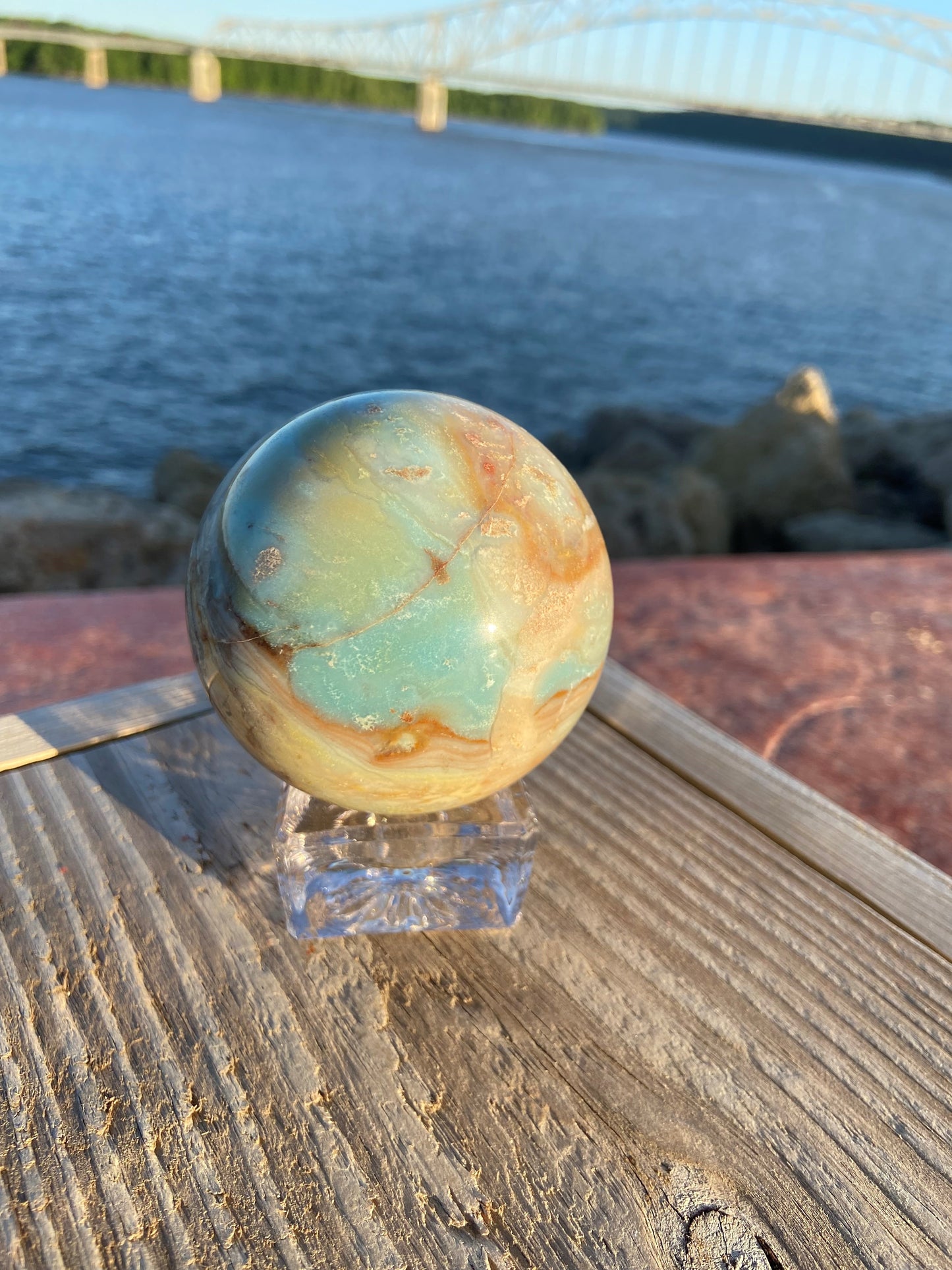 Caribbean Calcite Sphere