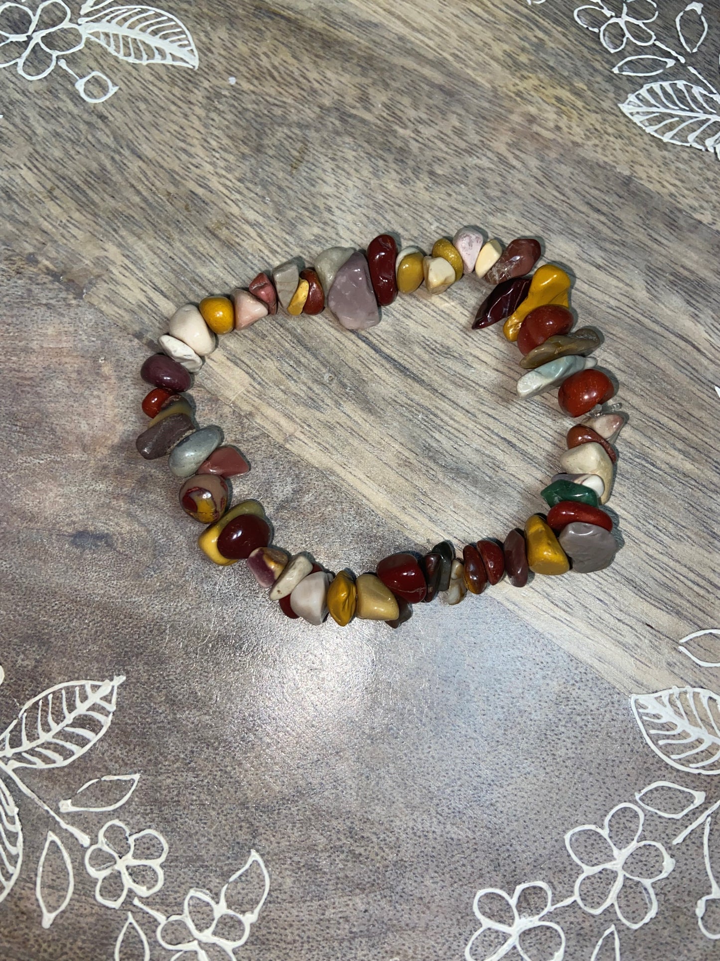 Mookaite Chip Bracelet