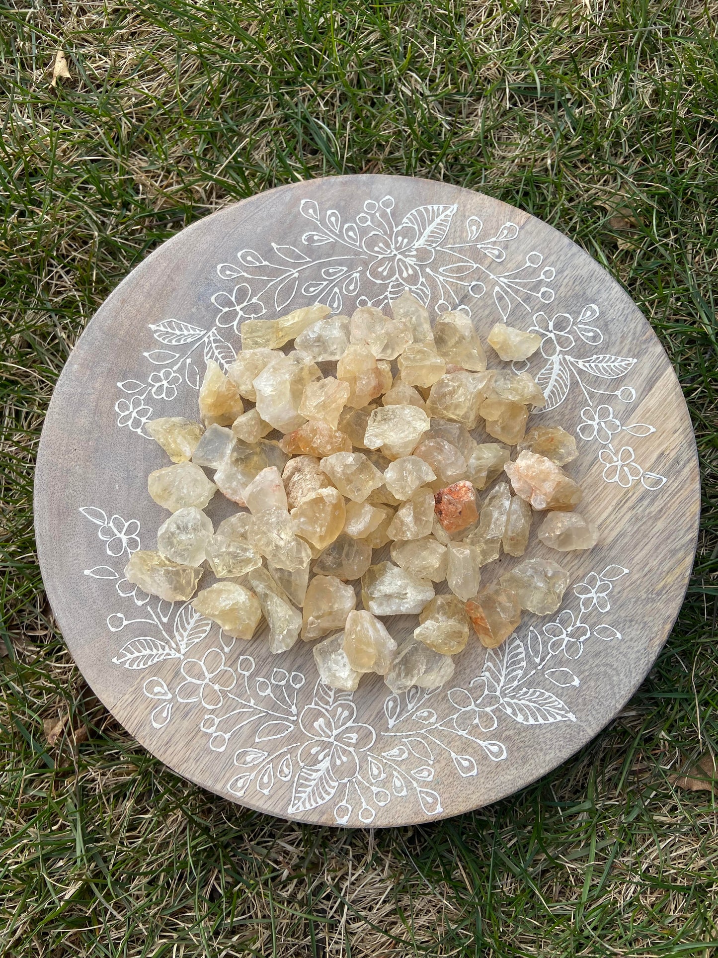 Raw Yellow Citrine Pieces