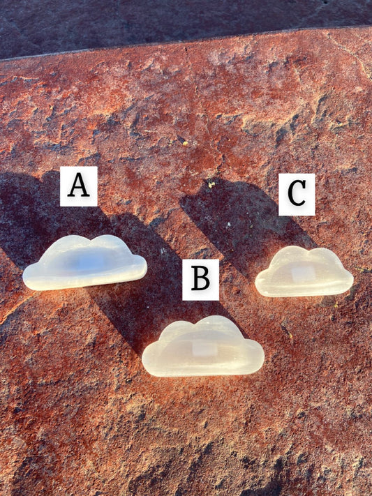 Selenite Cloud Bowls