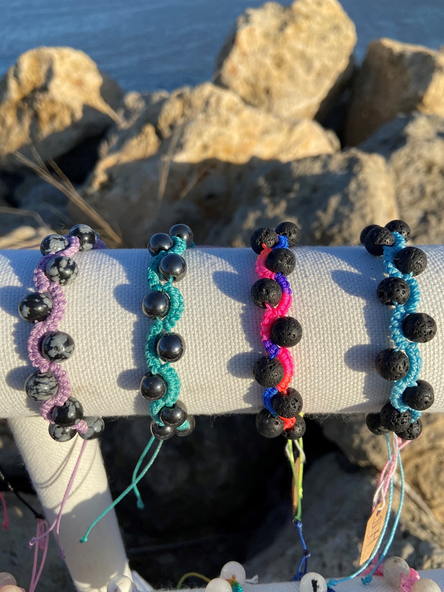 Crystal Wave Bracelets