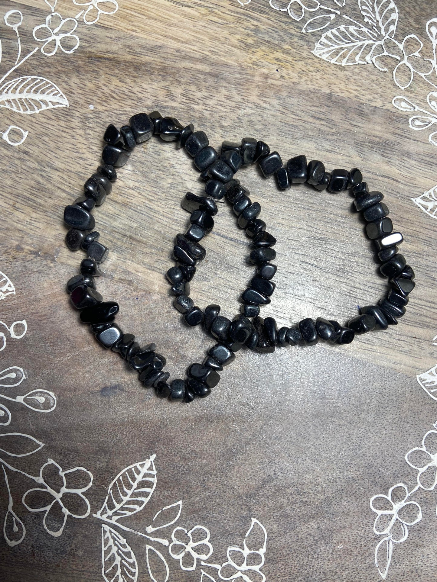 Hematite Chip Bracelets