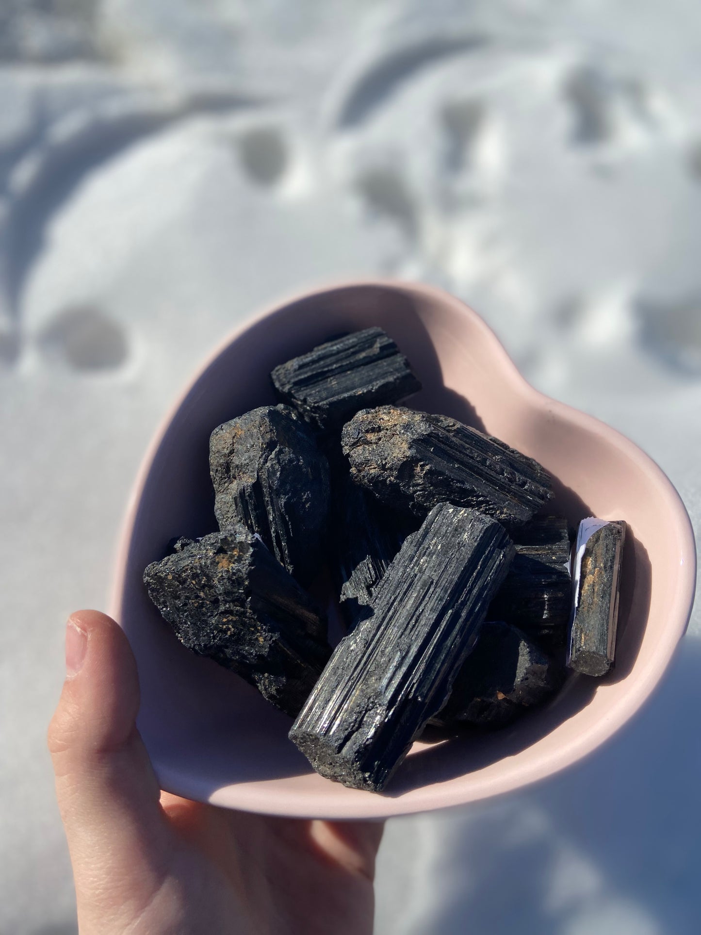 Black Tourmaline Chunks