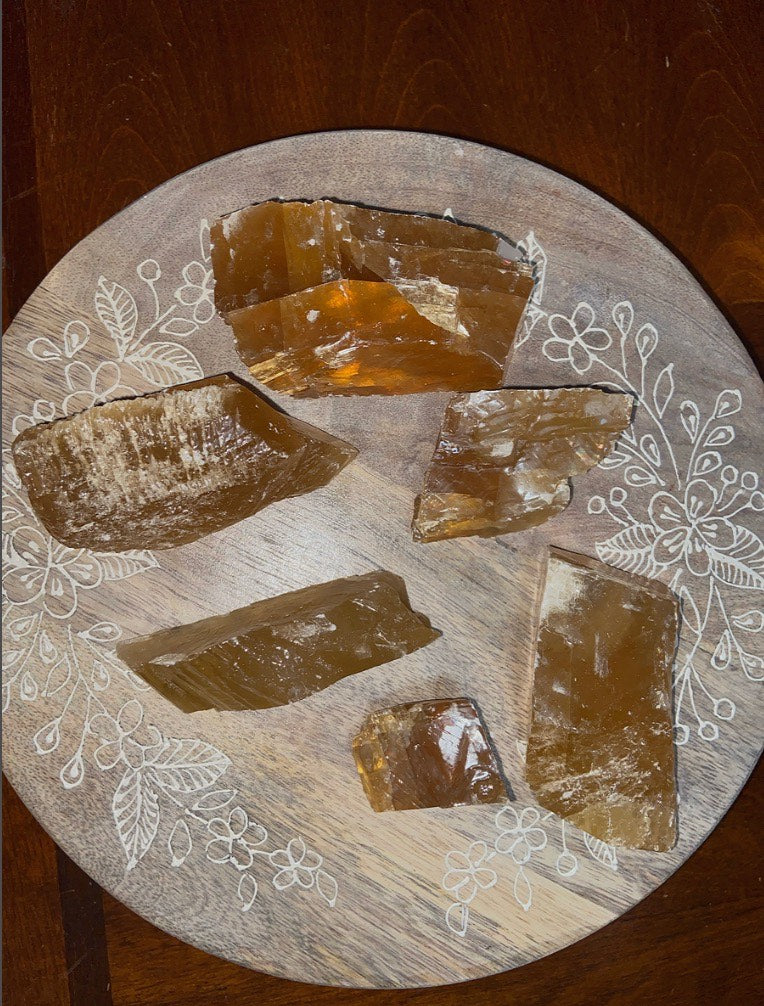 Raw Honey Calcite