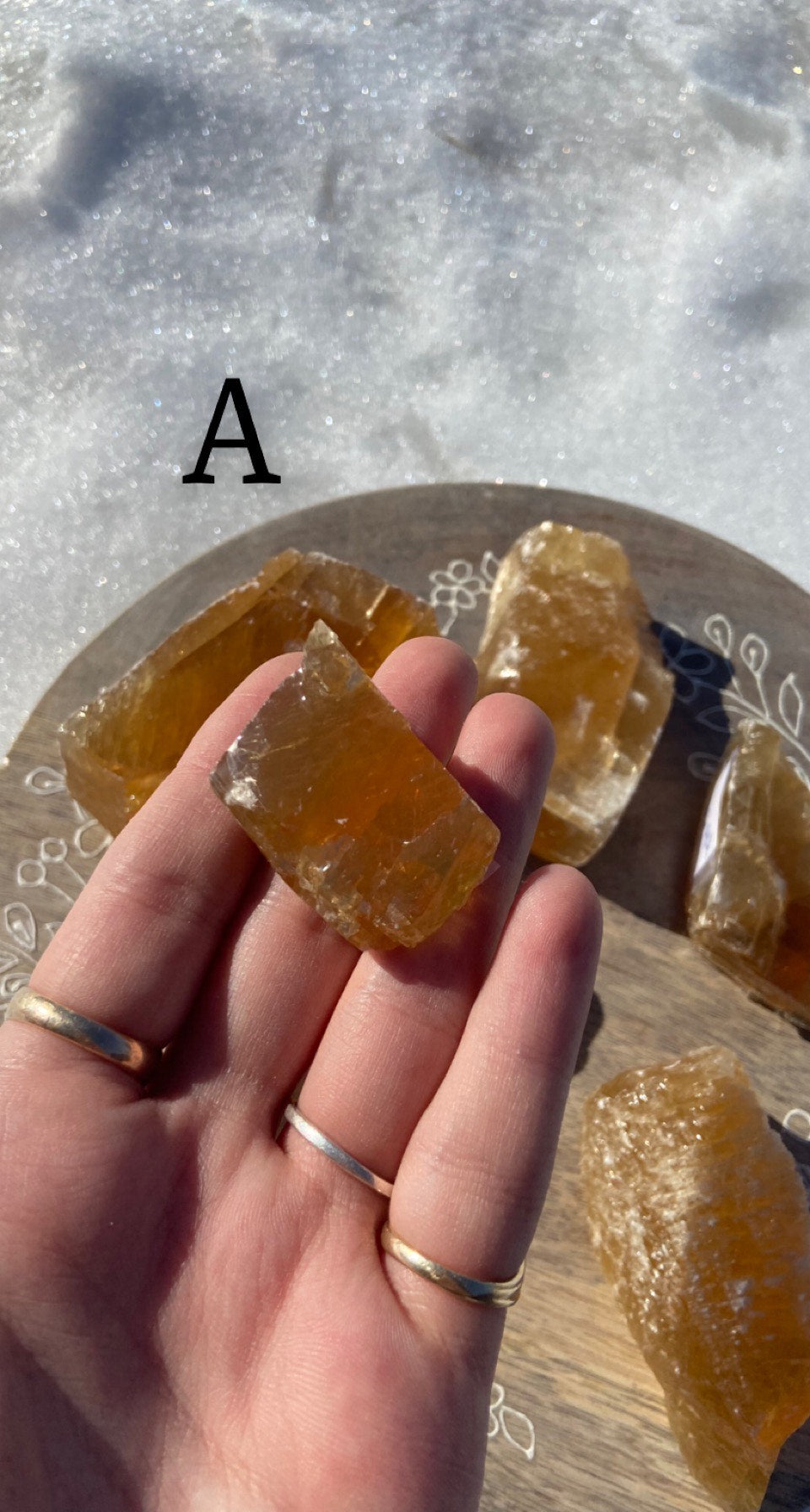 Raw Honey Calcite