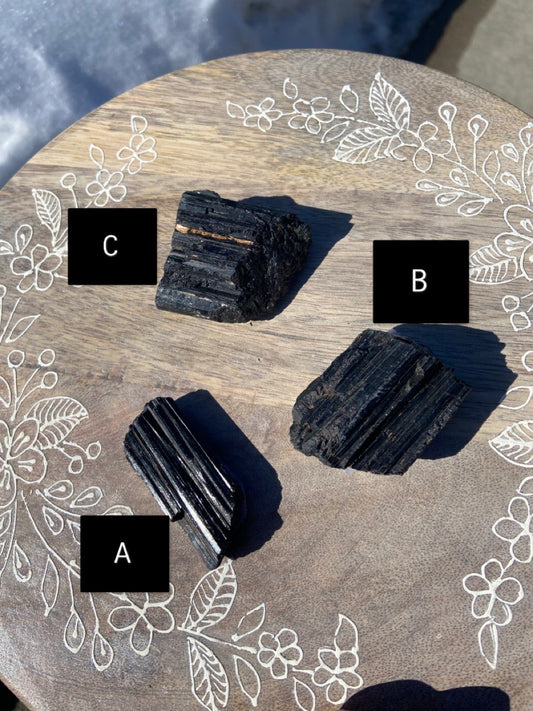 Black Tourmaline Chunks