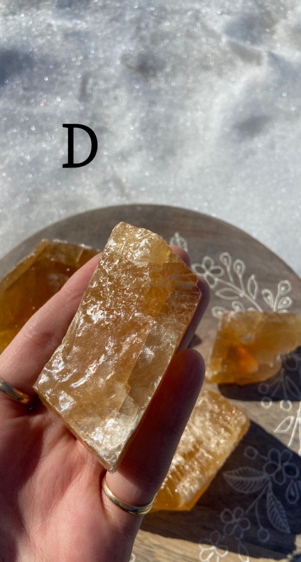 Raw Honey Calcite