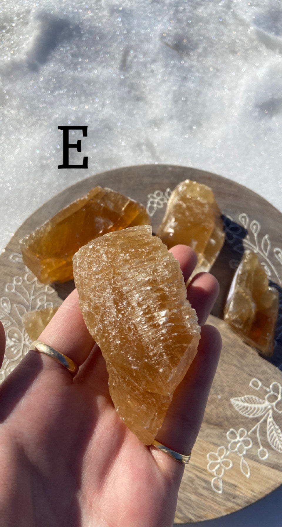 Raw Honey Calcite