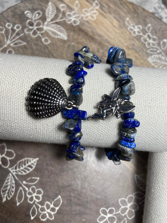 Lapis Lazuli Chip Bracelets