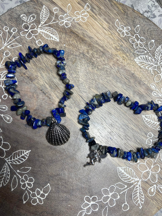 Lapis Lazuli Chip Bracelets