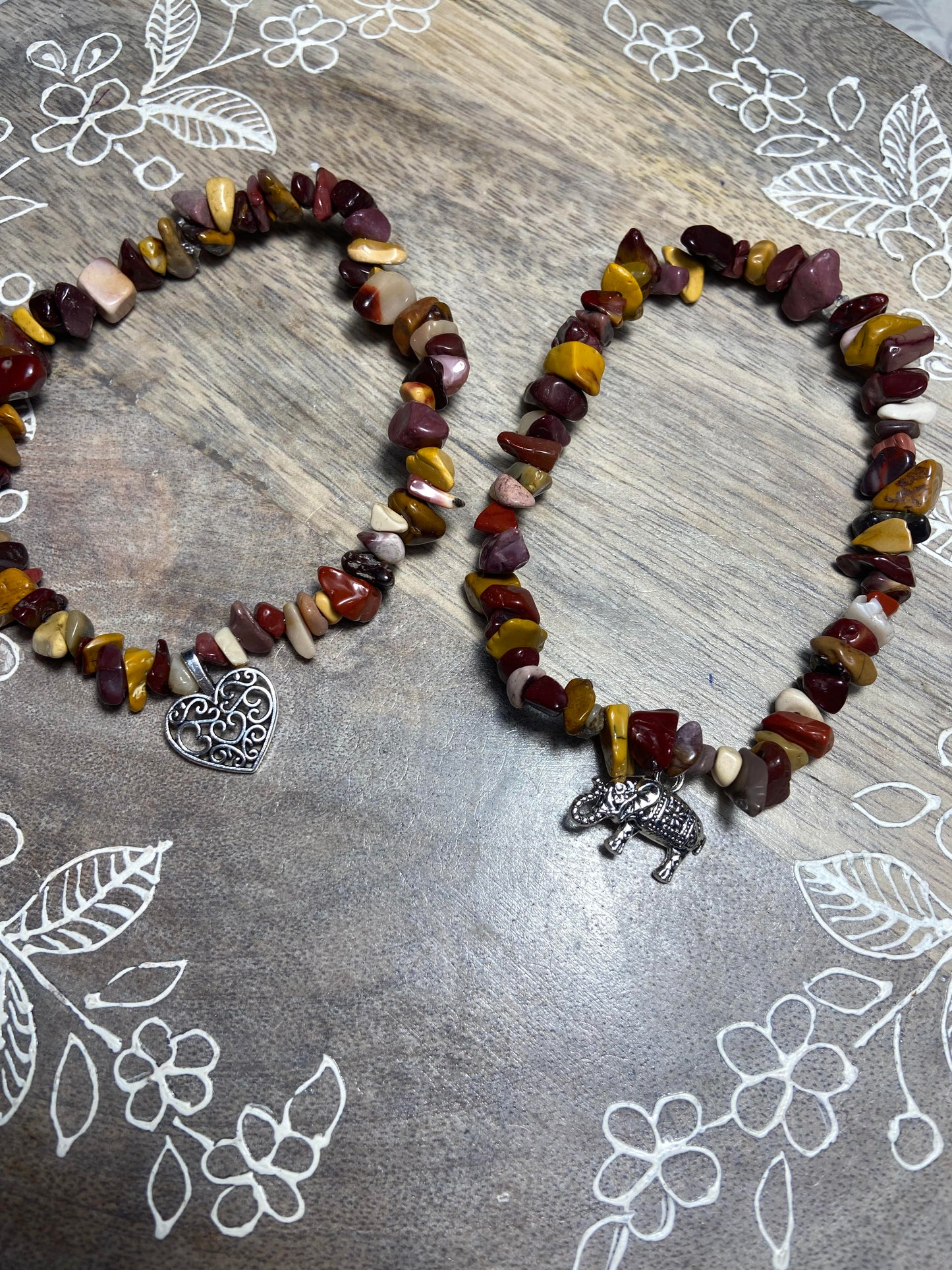 Mookaite Charm Bracelets