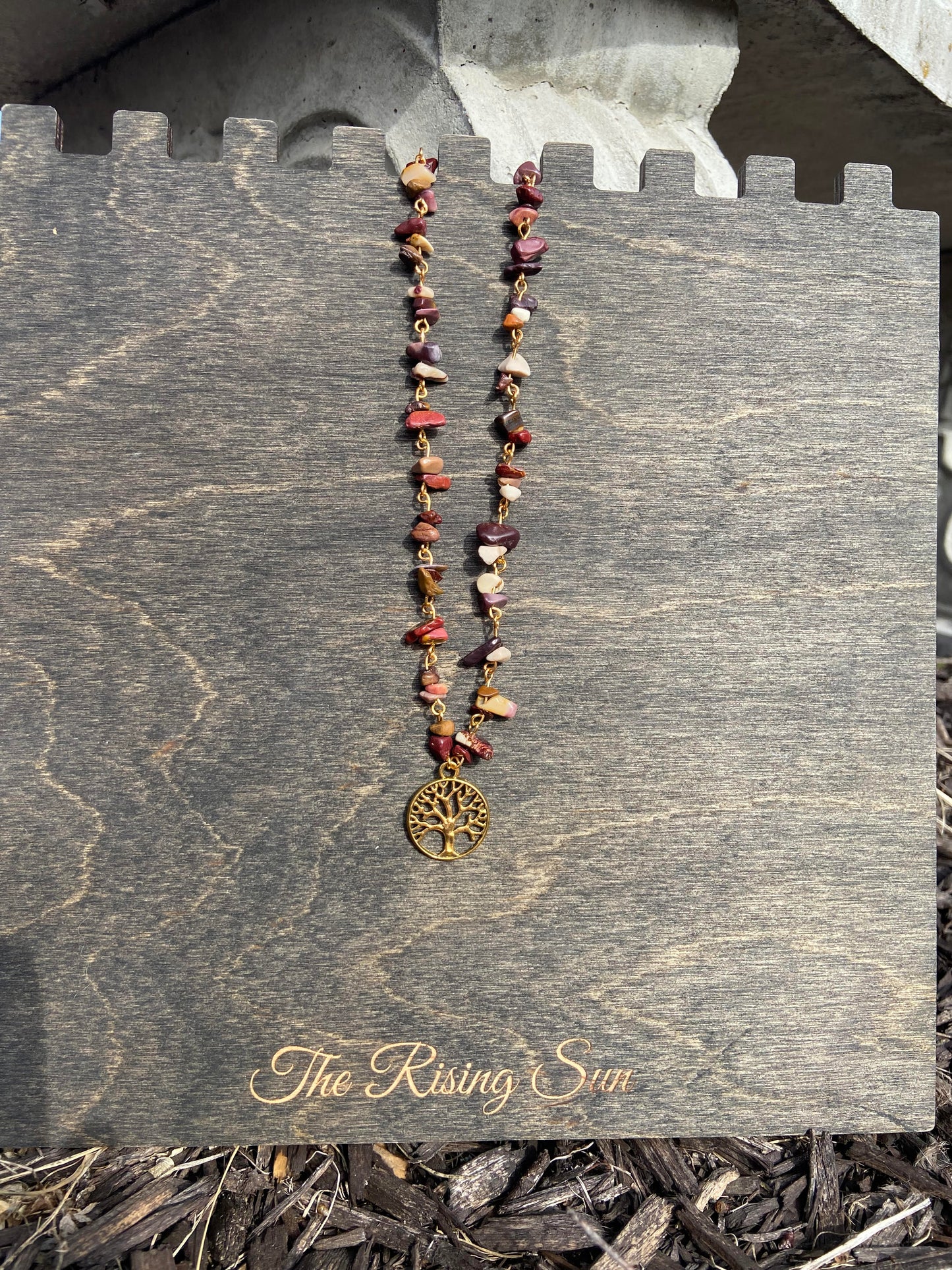 Mookaite Tree of Life Necklace