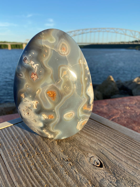 Orca Agate Free Form