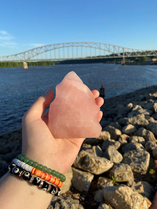 Rose Quartz Flames