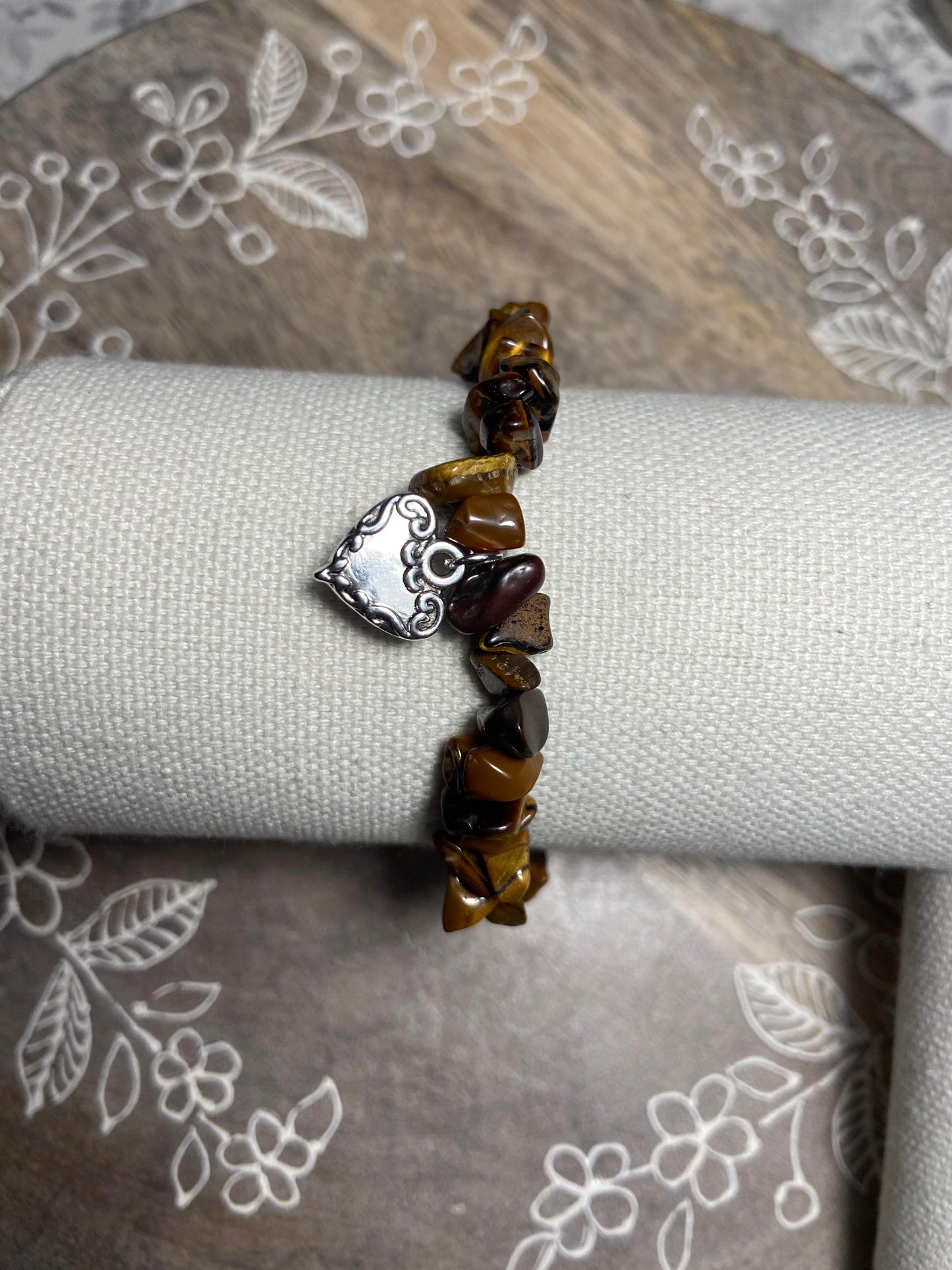 Tigers Eye Chip Bracelet