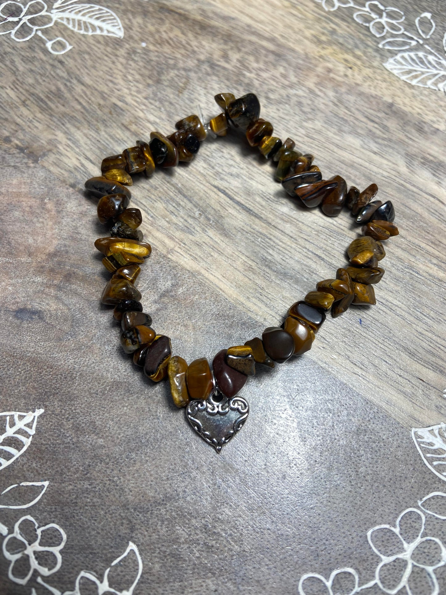 Tigers Eye Chip Bracelet